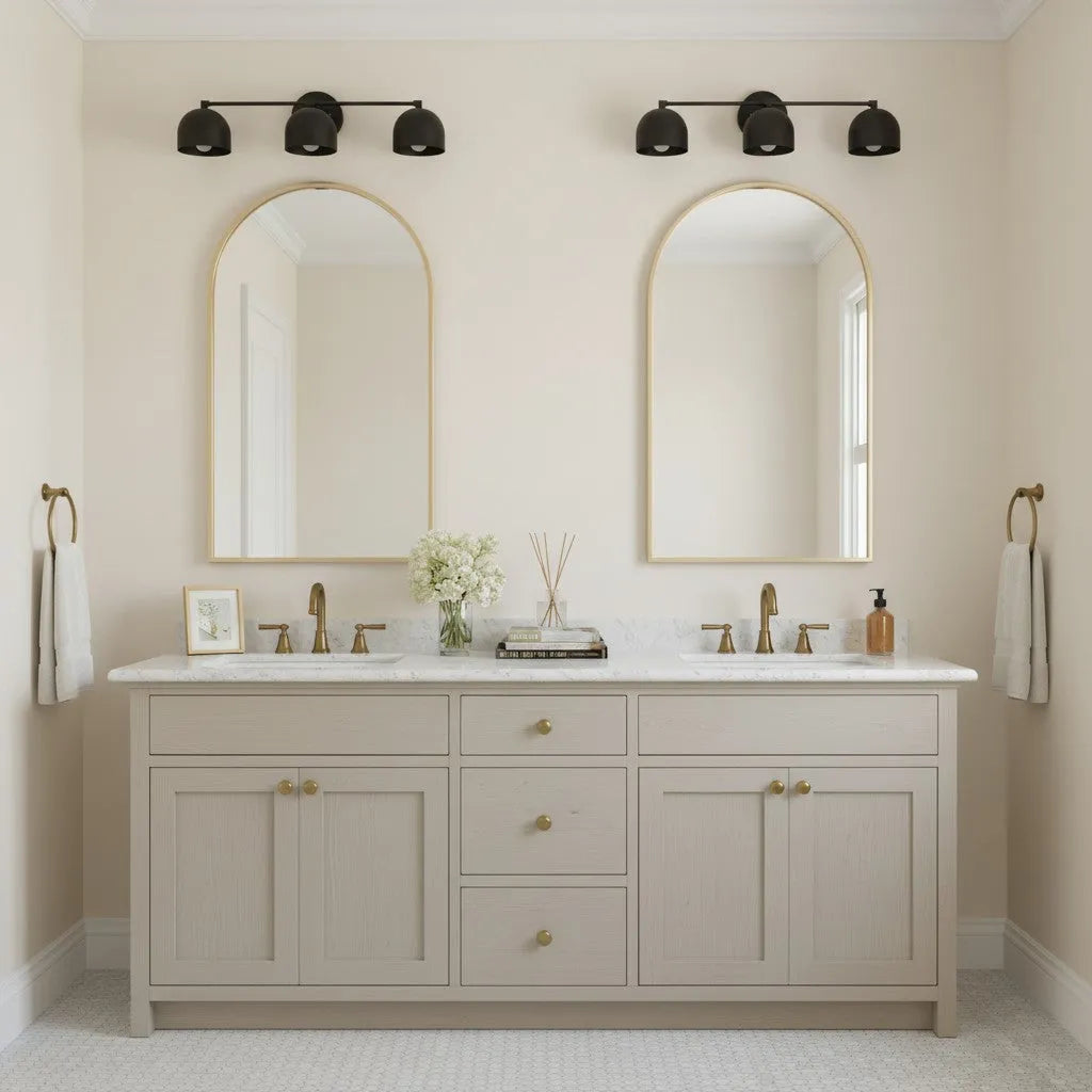 Nordic Deep Dome Vanity Wall Sconce