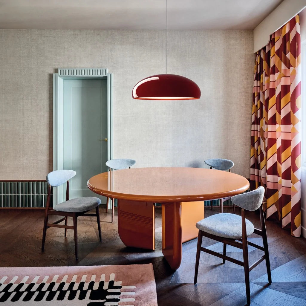 Nordic Colourful Bowl Pendant Light