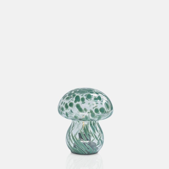 Forest Green Mushroom Table Lamp