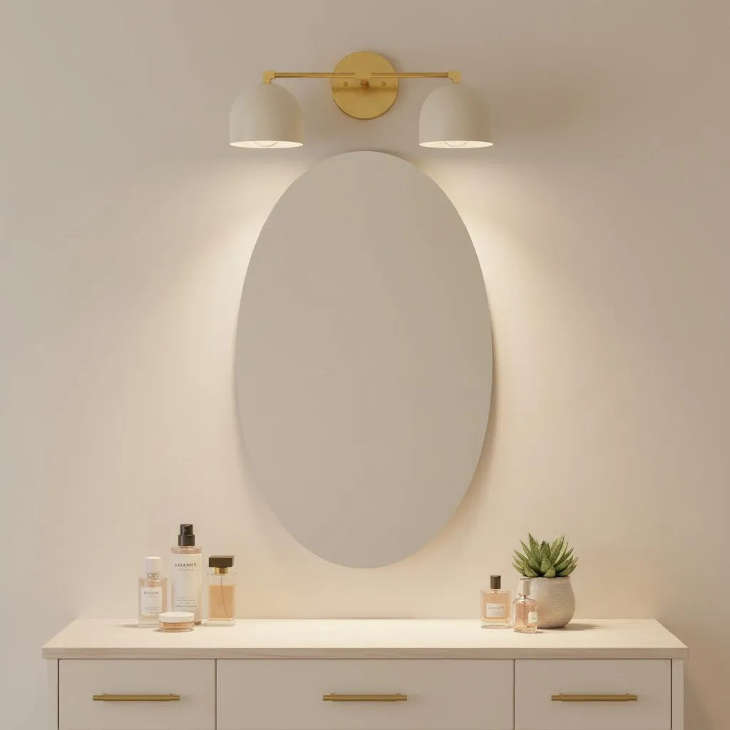 Nordic Deep Dome Vanity Wall Sconce