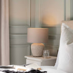 Stone Base Bedside Lamp