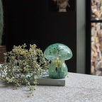 Forest Green Mushroom Table Lamp