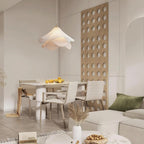 Japandi Fabric Pendant Light