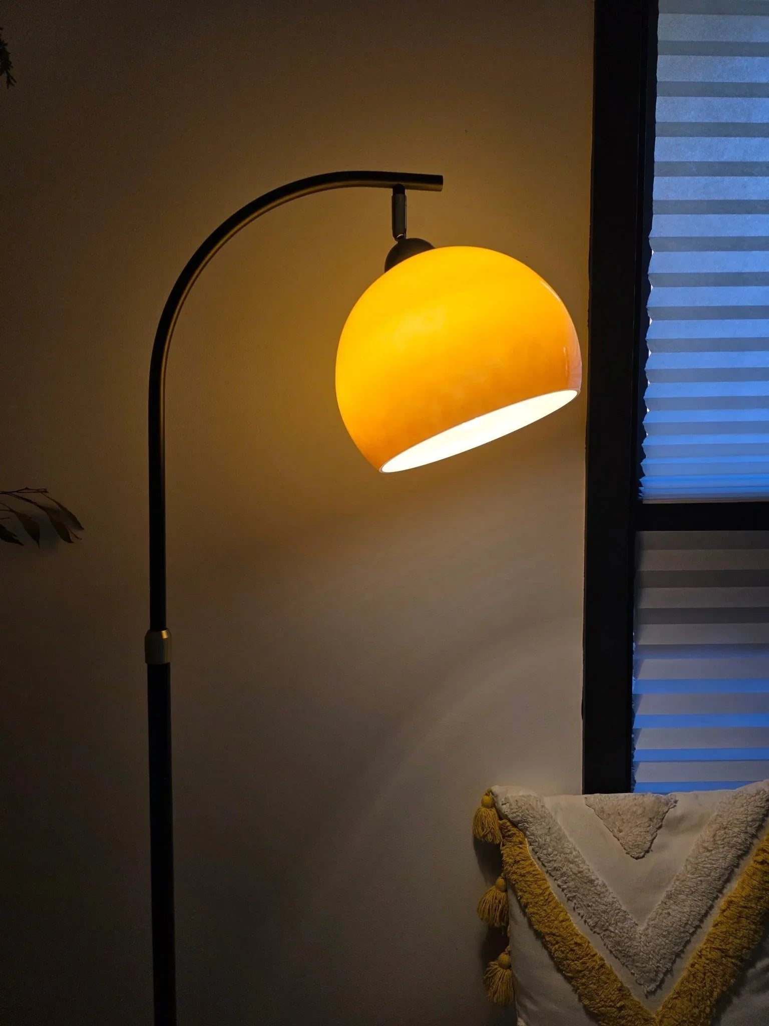 Arc Glass Floor Lamp