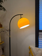 Arc Glass Floor Lamp