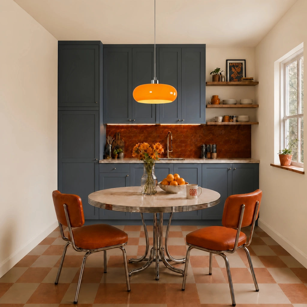 Bauhaus Glass Pendant Light