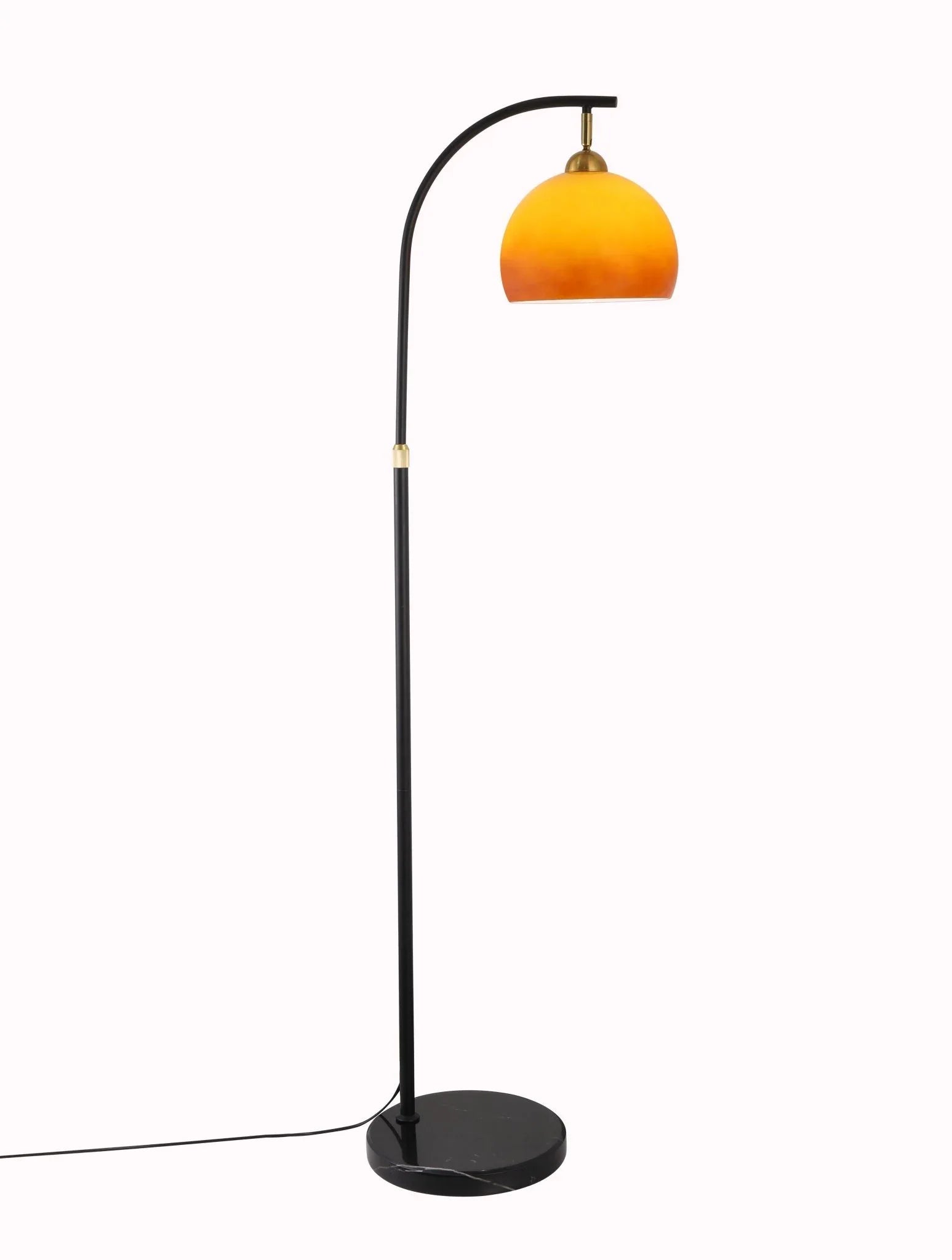 Arc Glass Floor Lamp