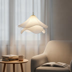 Japandi Fabric Pendant Light