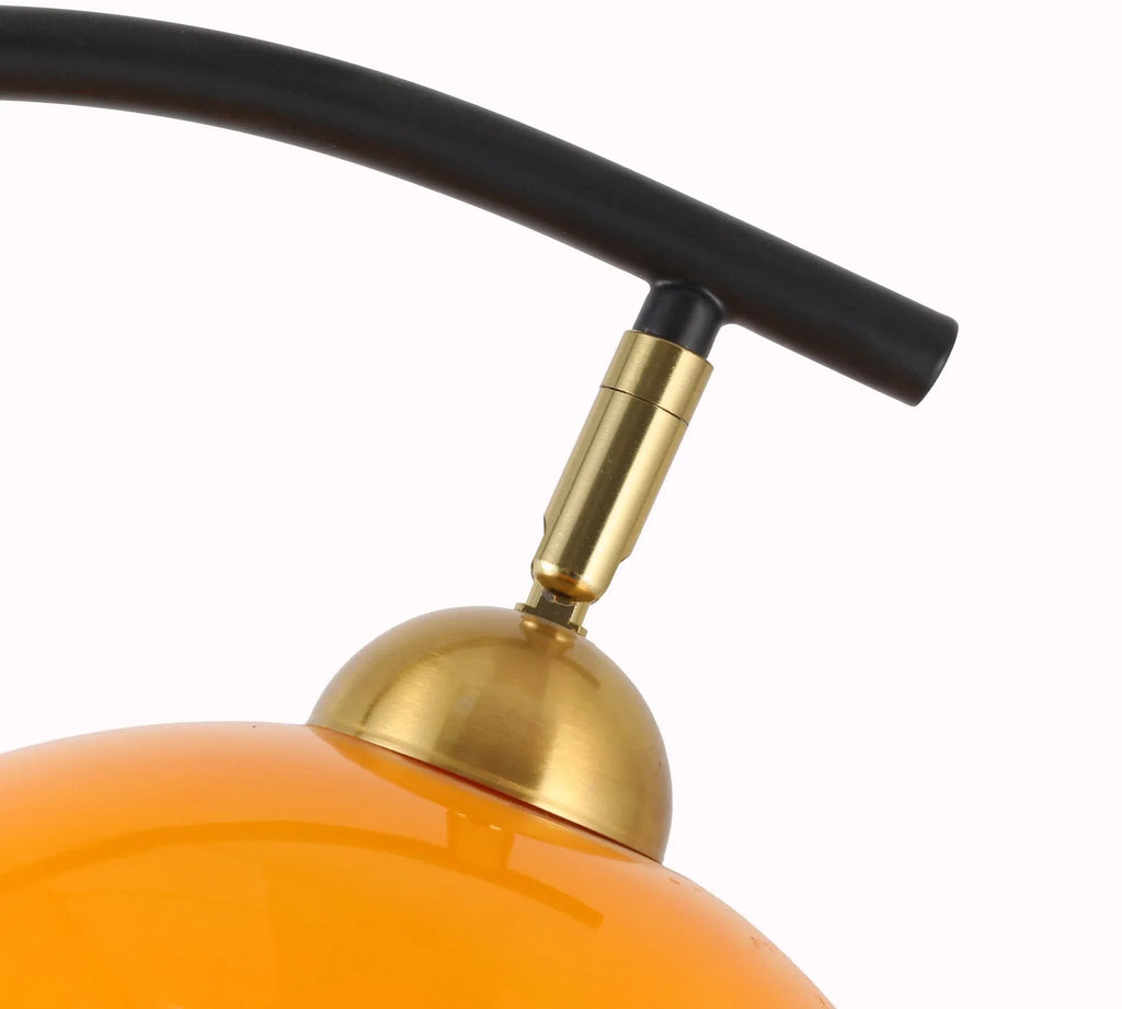 Arc Glass Floor Lamp