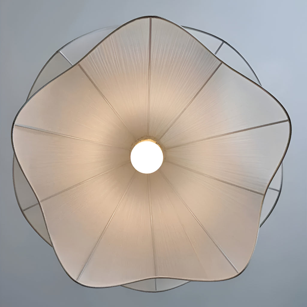 Japandi Fabric Pendant Light