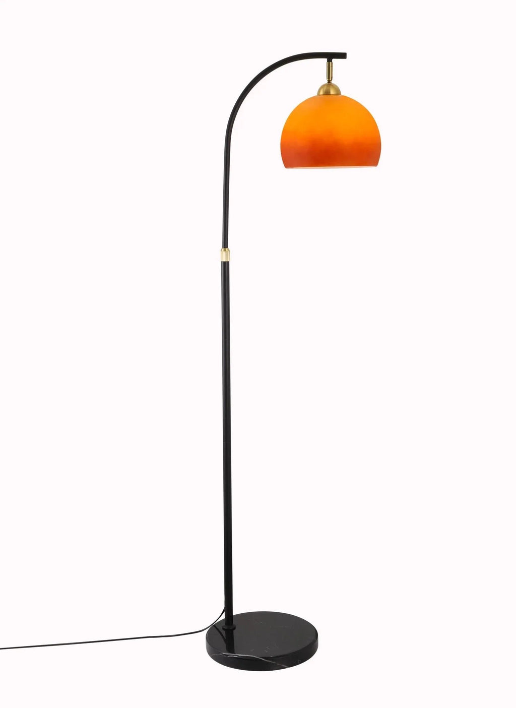 Arc Glass Floor Lamp