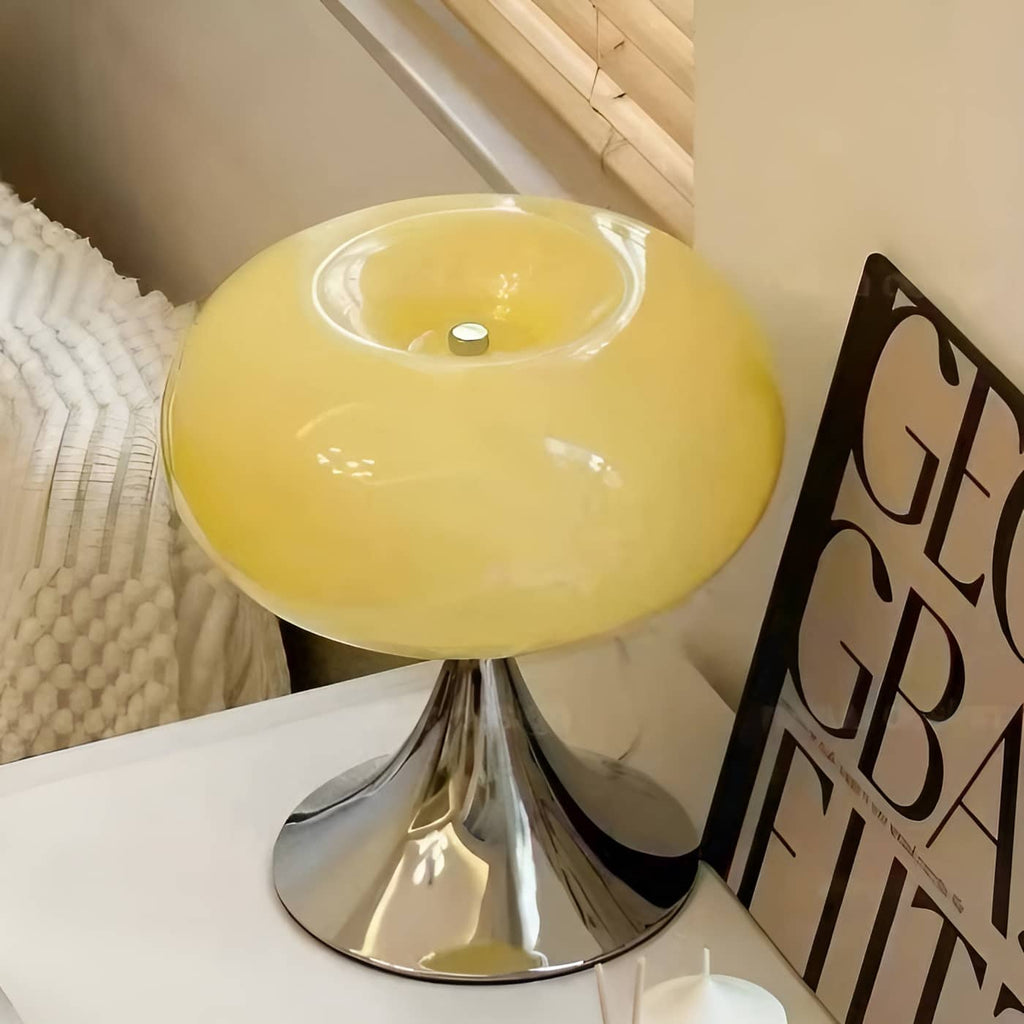 Bauhaus Donut Glass Table Lamp