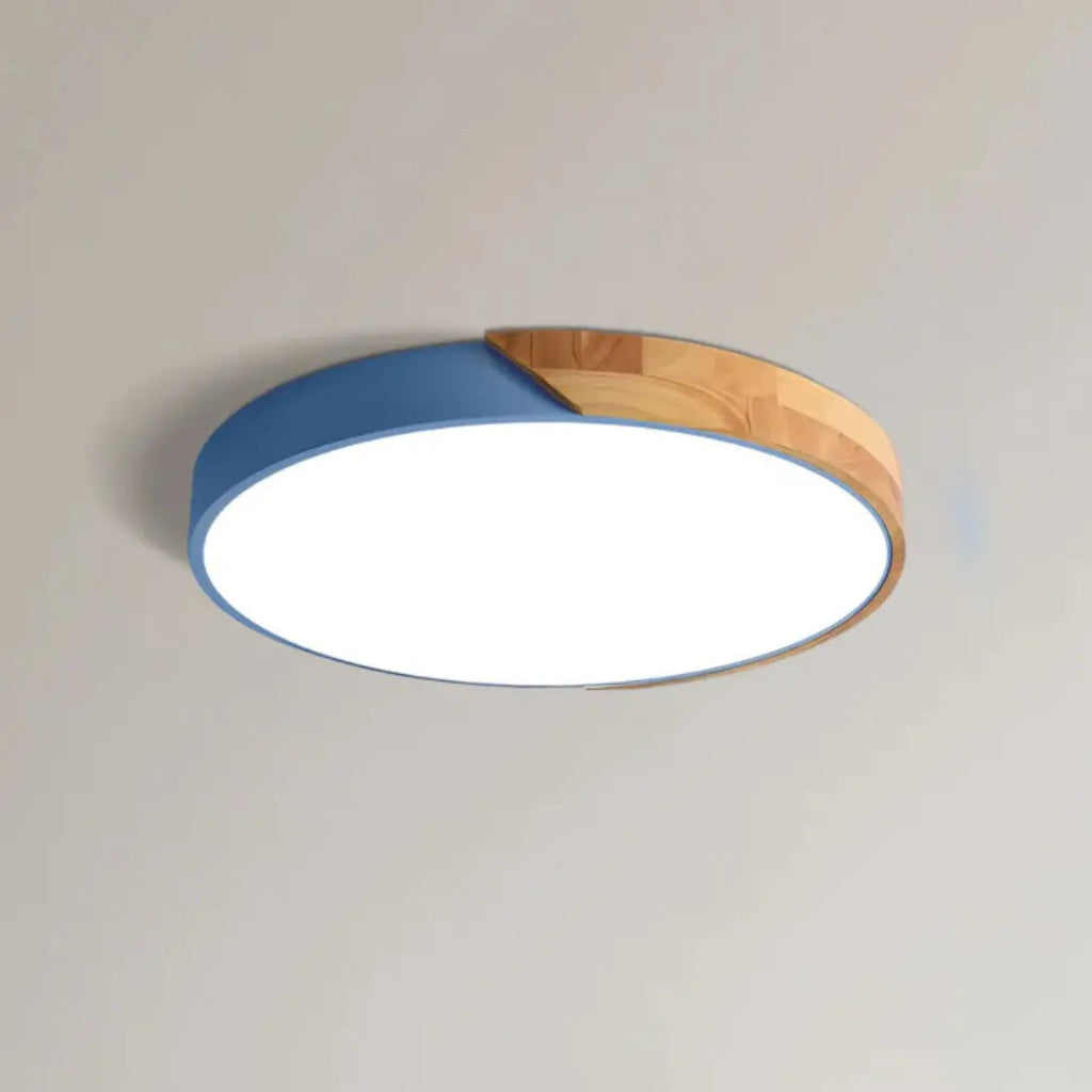 Scandinavian Wooden LED Ceiling Light