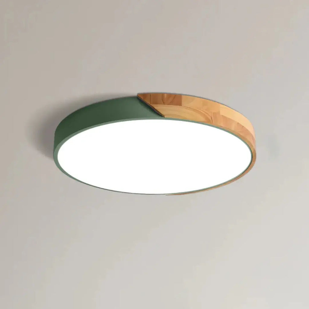 Scandinavian Wooden LED Ceiling Light