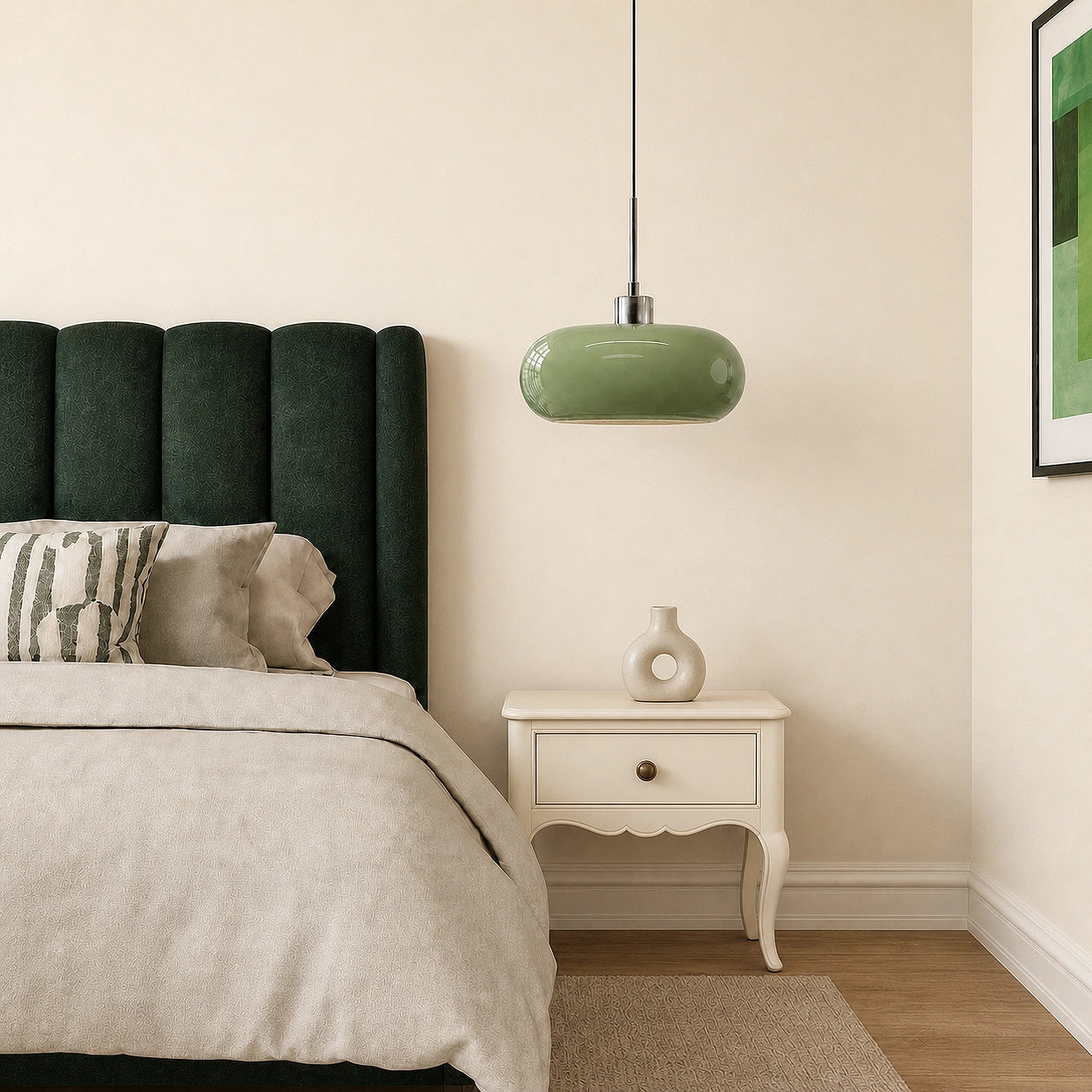 Bauhaus Glass Pendant Light