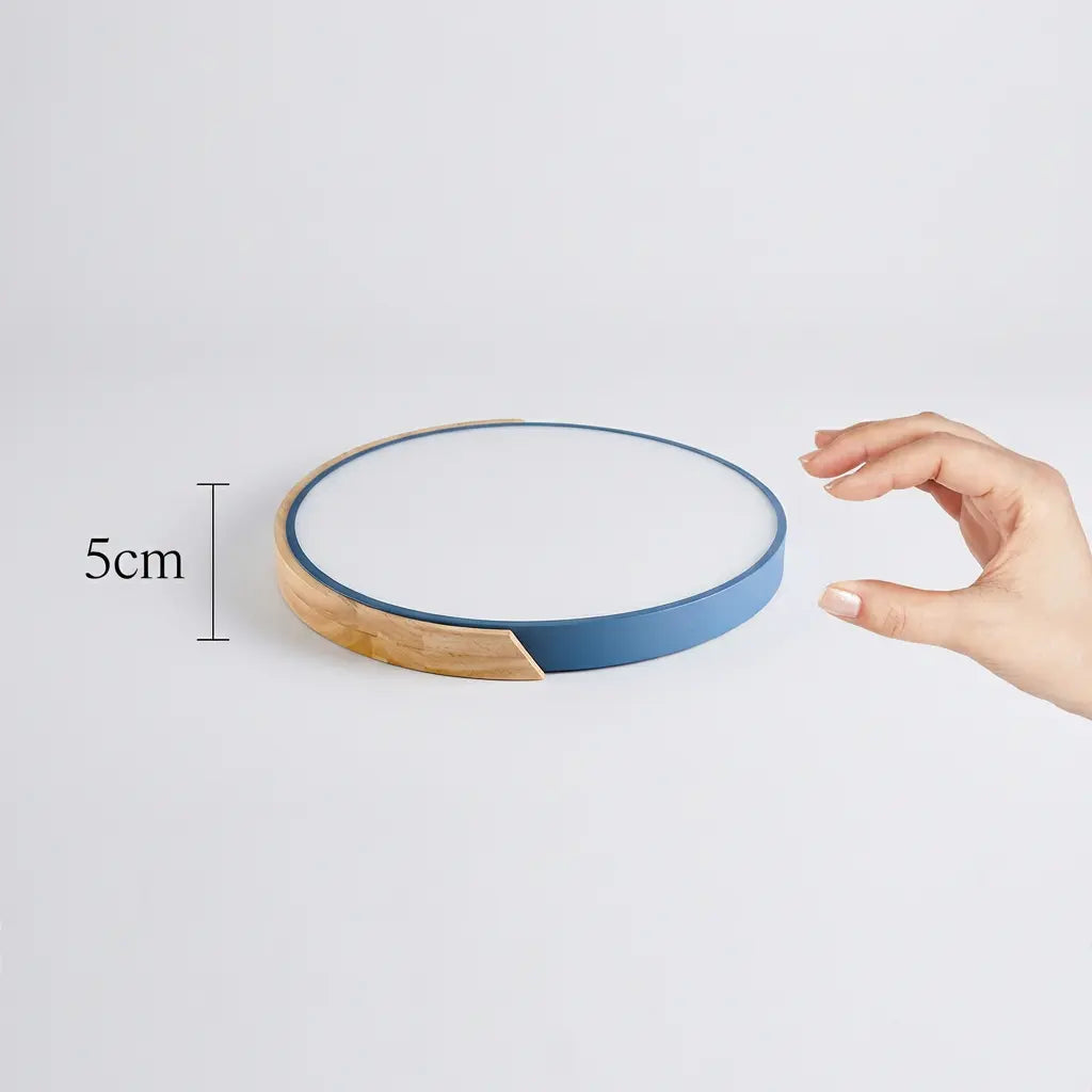 Scandinavian Wooden LED Ceiling Light