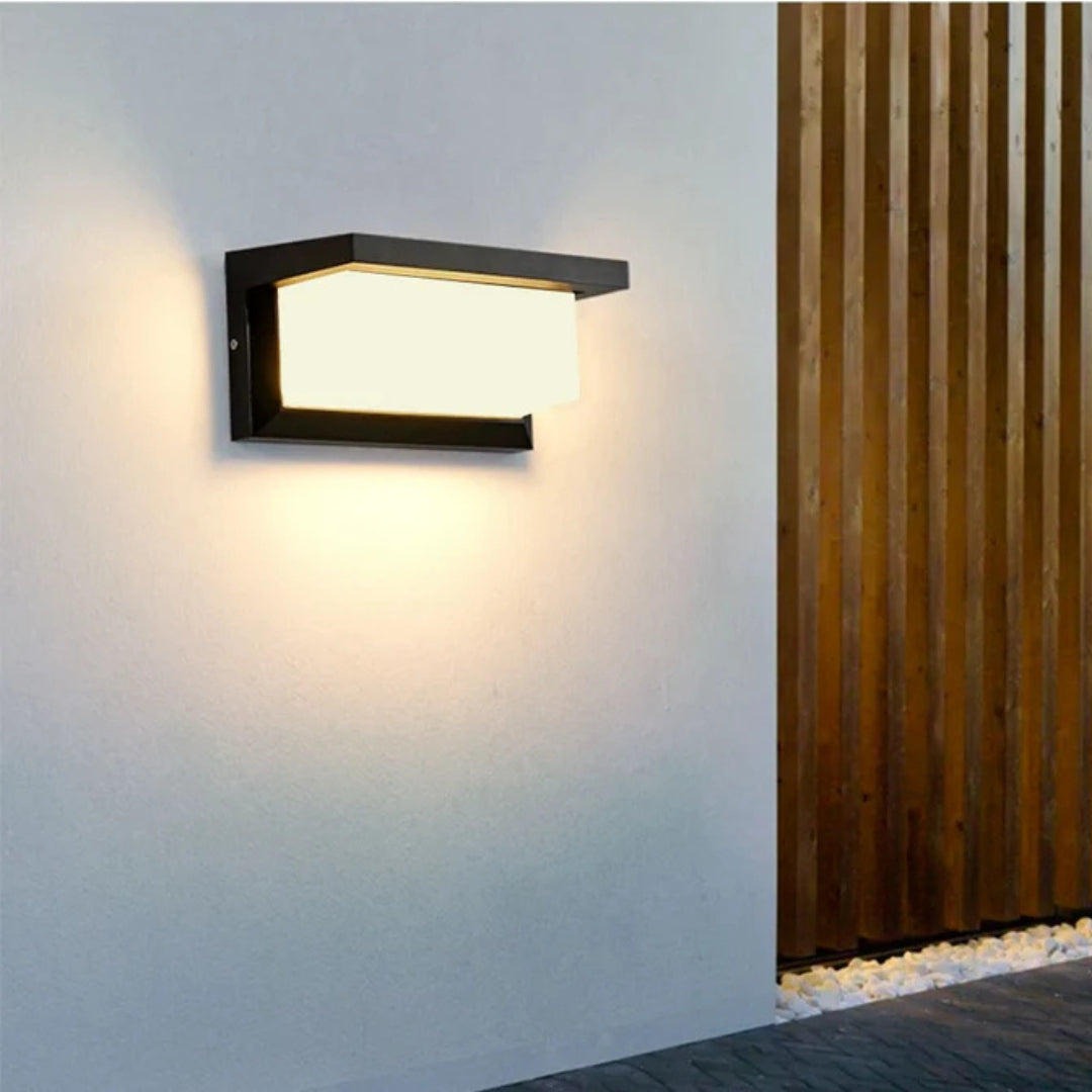 Outdoor Motion Sensor LED Wall Lamp