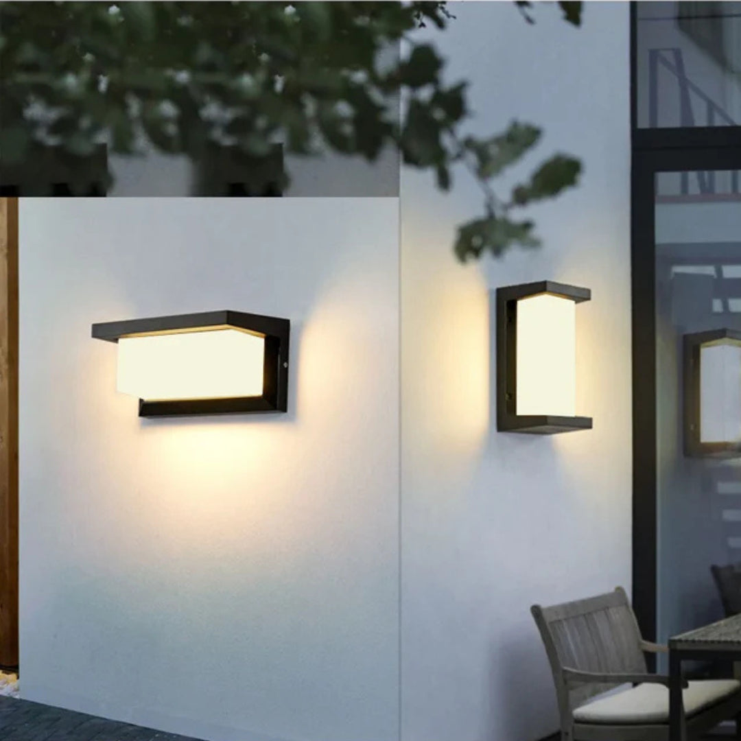 Outdoor Motion Sensor LED Wall Lamp