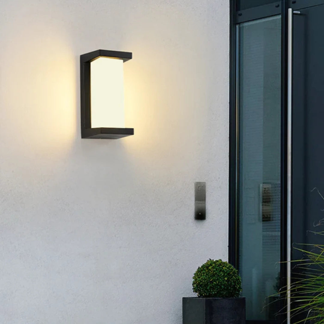 Outdoor Motion Sensor LED Wall Lamp