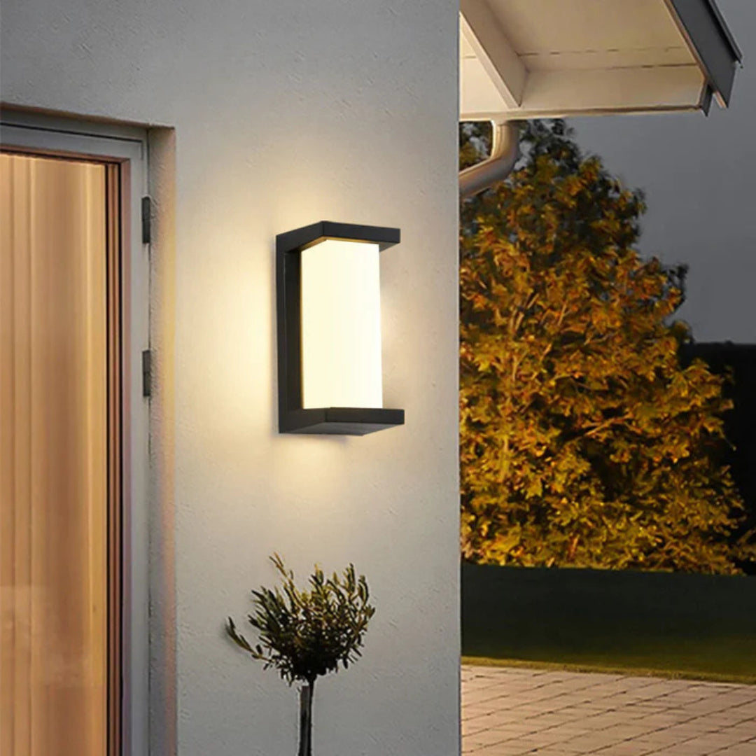Outdoor Motion Sensor LED Wall Lamp
