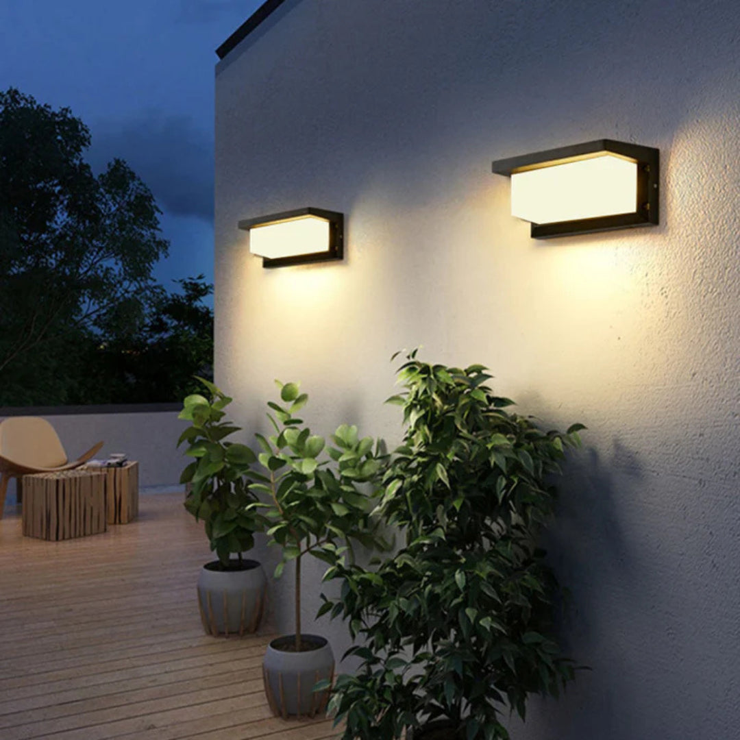 Outdoor Motion Sensor LED Wall Lamp