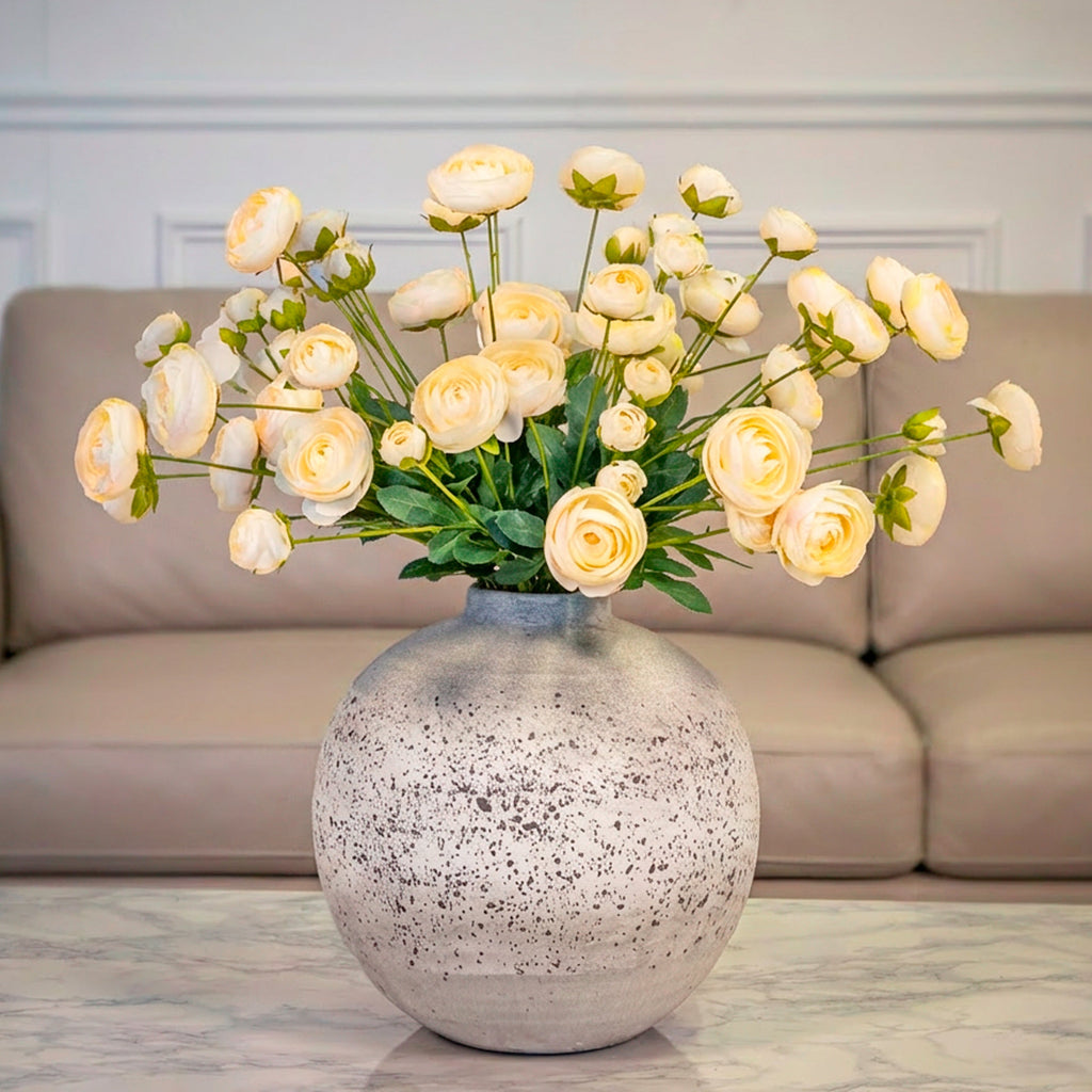 Tiber Stone Ceramic Vase