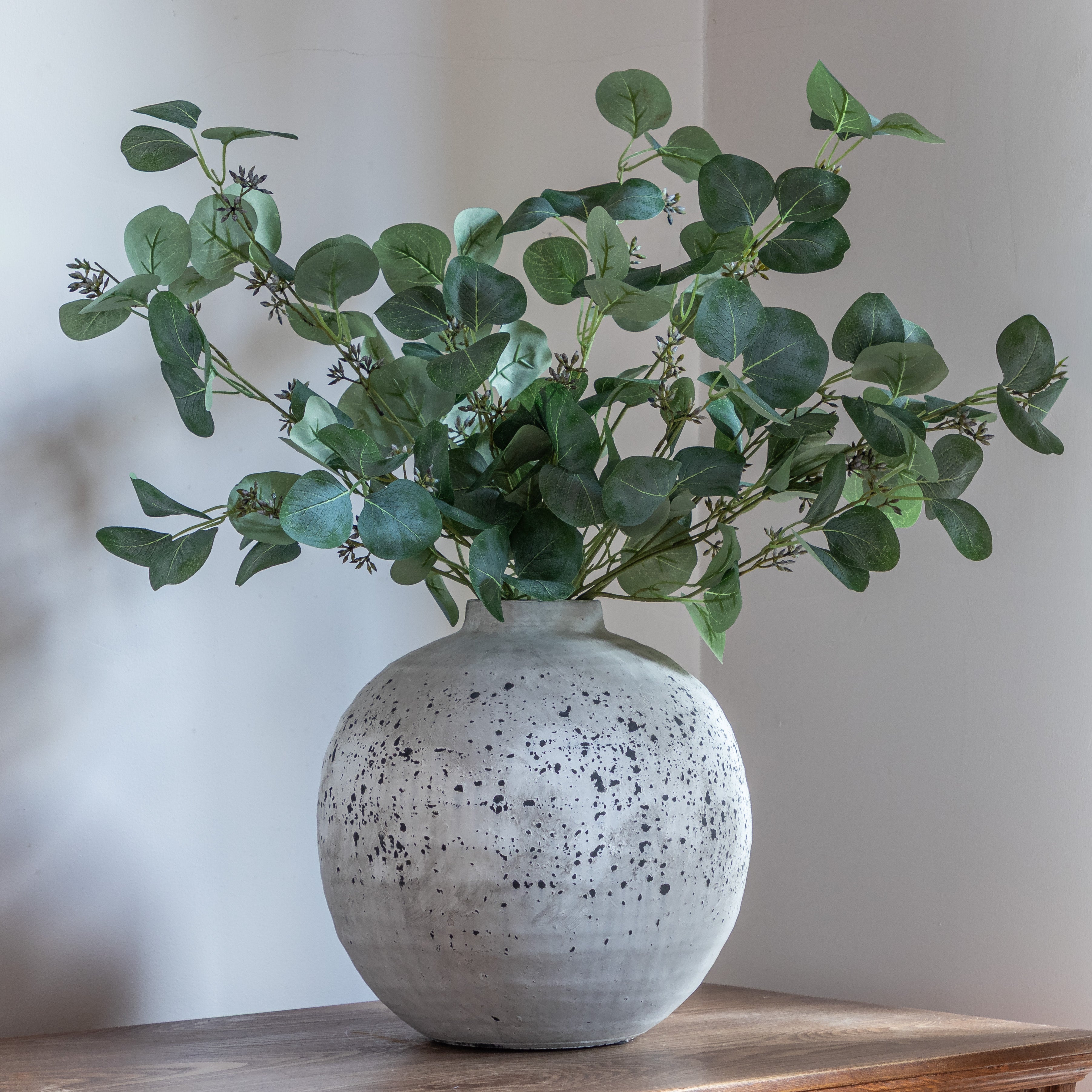 Tiber Stone Ceramic Vase