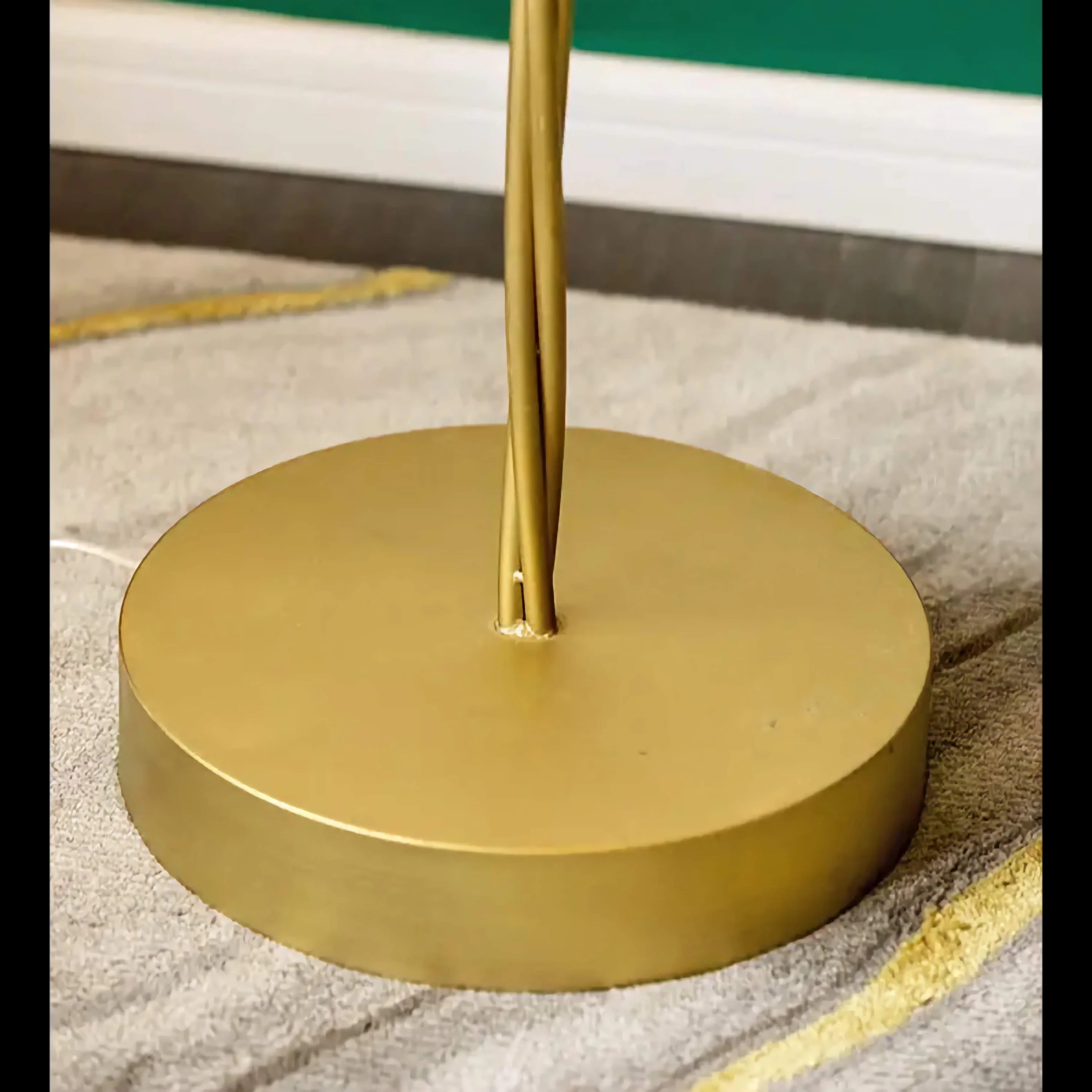 Golden Palm Tree Floor Lamp