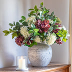 Large Distressed Stone Vase