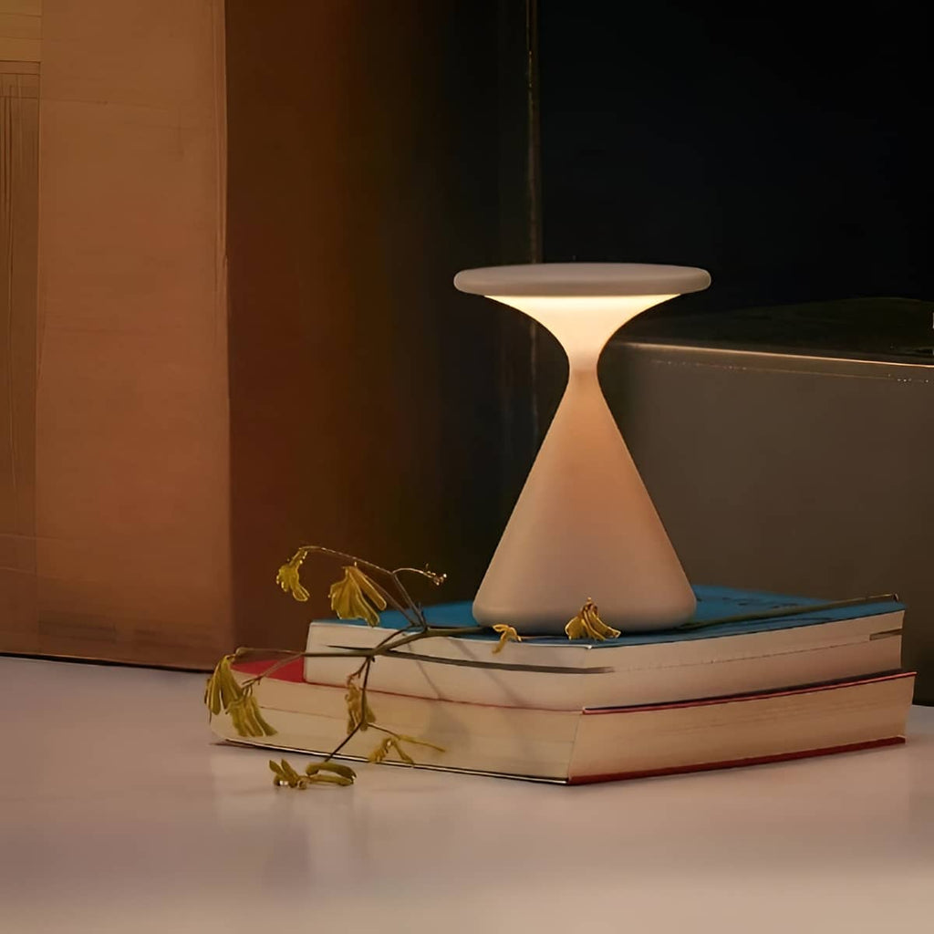 Modern Conical Small Touch Dimmable Table Lamp