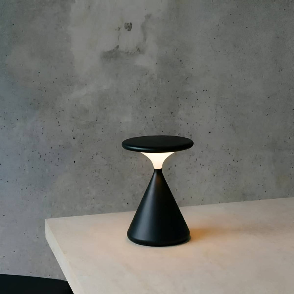 Modern Conical Small Touch Dimmable Table Lamp