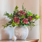 Large Distressed Stone Vase