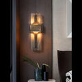 Crystal Copper Wall Sconce