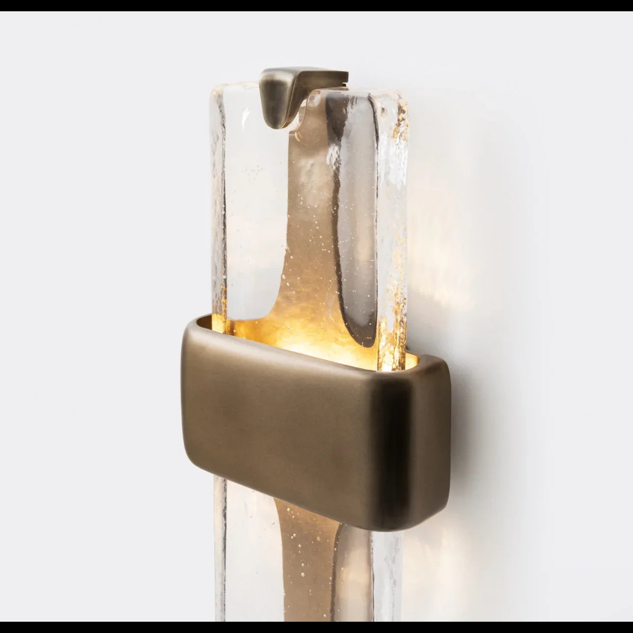Crystal Copper Wall Sconce