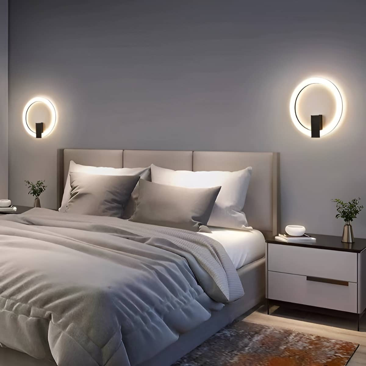 Nordic Minimalist Ring LED Wall Light