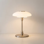 Swedish Designer Glass Table Lamp