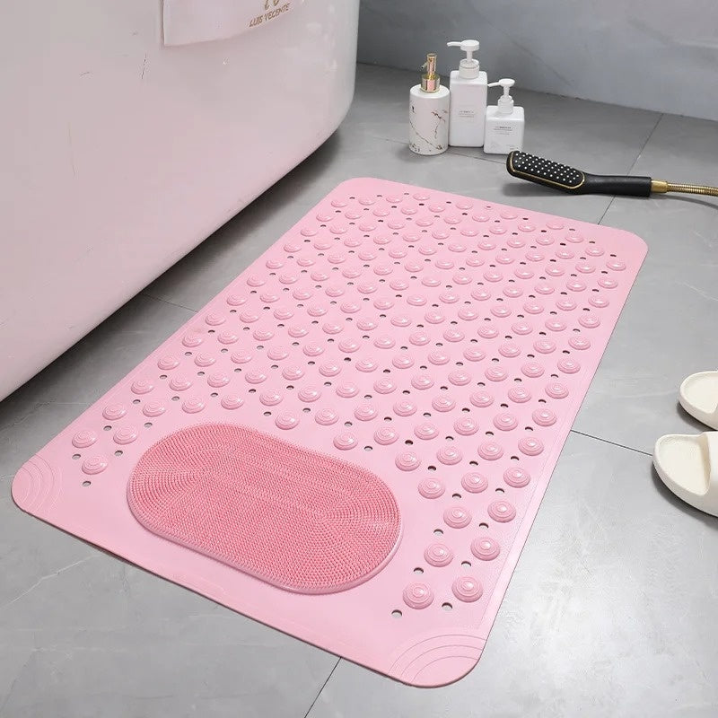 SafeGrip Shower Mat with Foot Scrubber