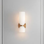 Double Glass Wall Light