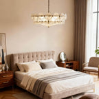 Lorenzo Glass Disc Chandelier