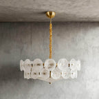 Lorenzo Glass Disc Chandelier