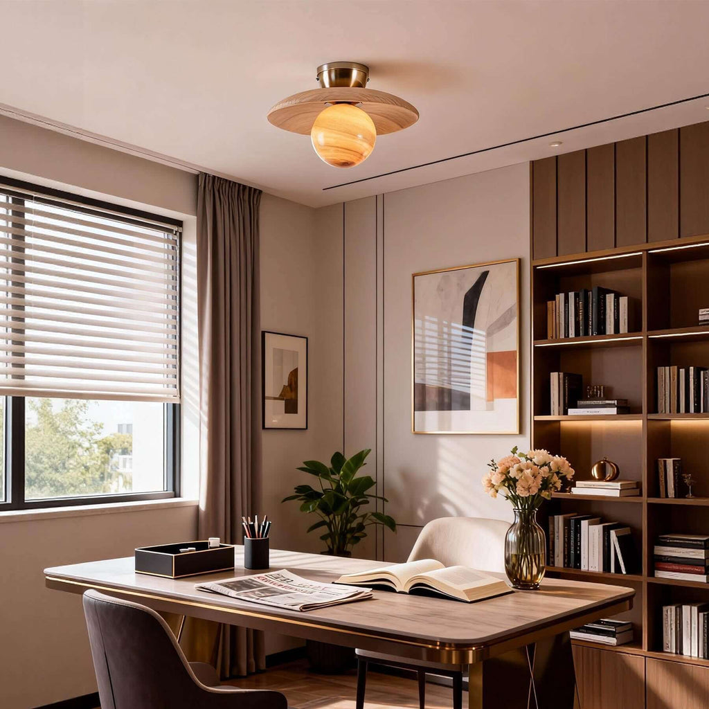 Zolira Nordic Glass Ceiling Light
