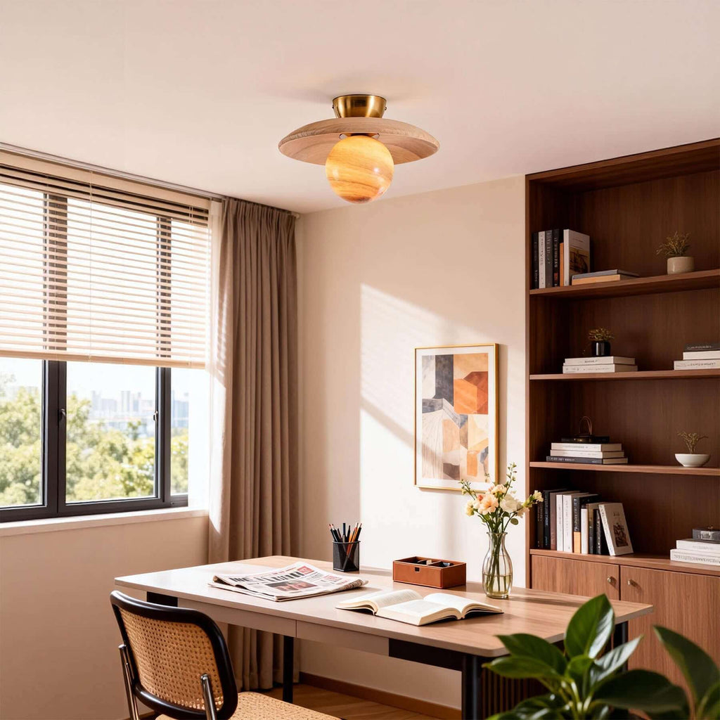Zolira Nordic Glass Ceiling Light